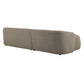 Monica 2 Piece Left Facing Boucle Fabric Modular Sofa with Chaise by Modway