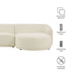 Monica 2 Piece Right Facing Boucle Fabric Modular Sofa with Chaise by Modway