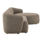Monica 2 Piece Right Facing Boucle Fabric Modular Sofa with Chaise by Modway