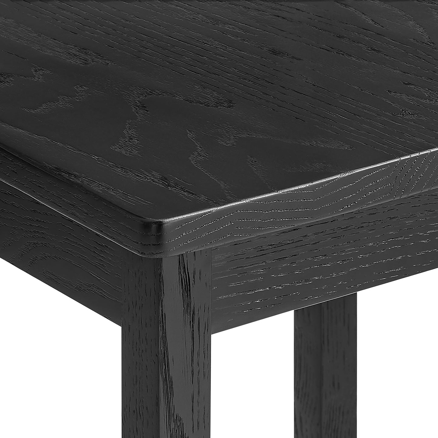 Jax Oak Wood Counter Stool With Wavy Razor Back by Modway