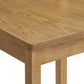 Jax Oak Wood Bar Stool With Wavy Razor Back by Modway