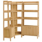 Bixby 3 Piece Corner Bookshelf Set With Wide and Narrow Bookshelves by Modway