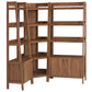 Bixby 3 Piece Corner Bookshelf Set With Wide and Narrow Bookshelves by Modway