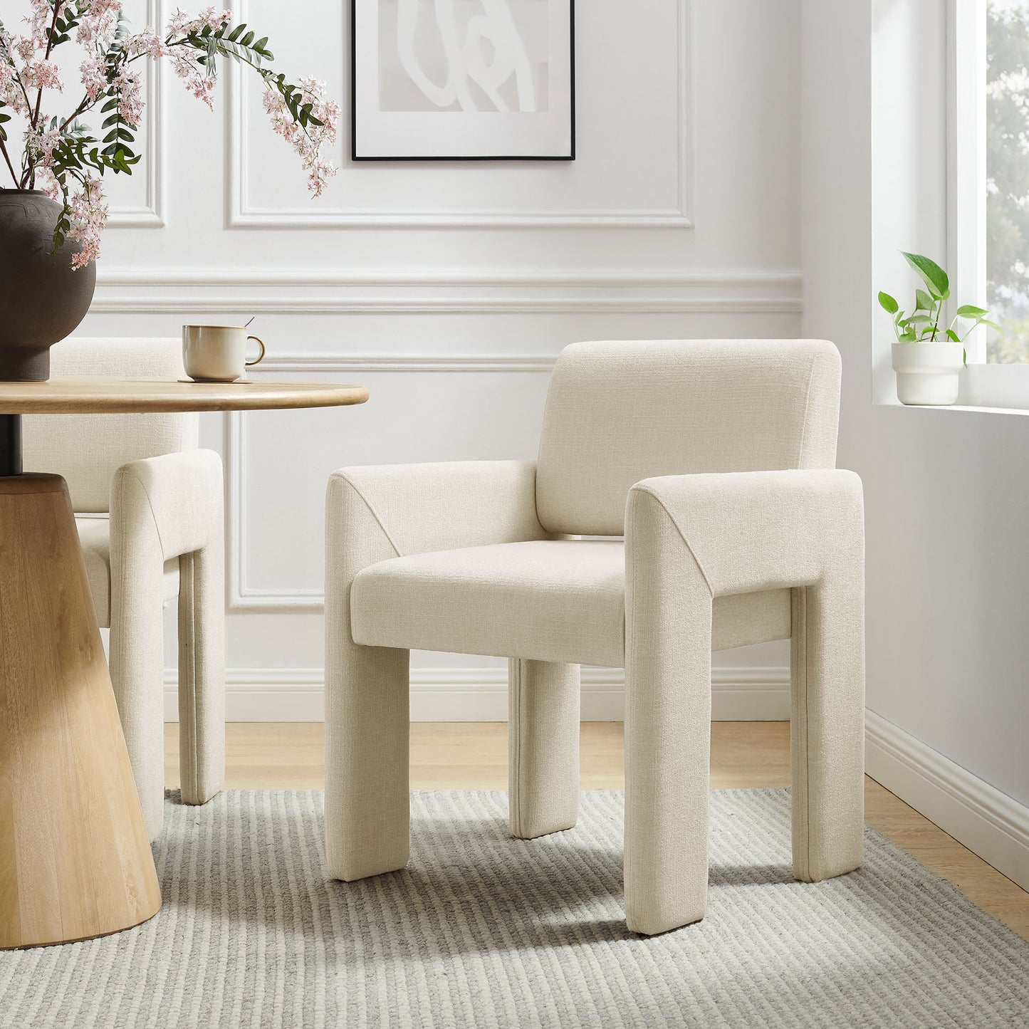 Daven Fabric Upholstered Dining Chair by Modway