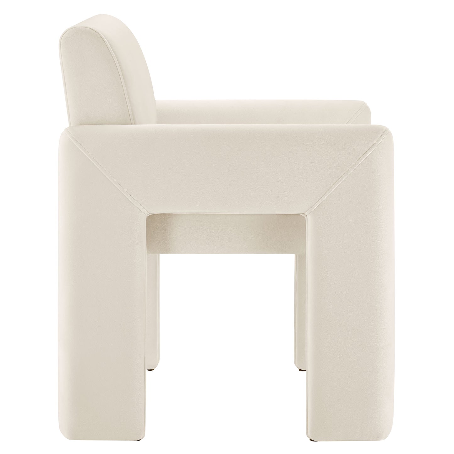 Daven Stain-Resistant Performance Velvet Dining Armchair by Modway