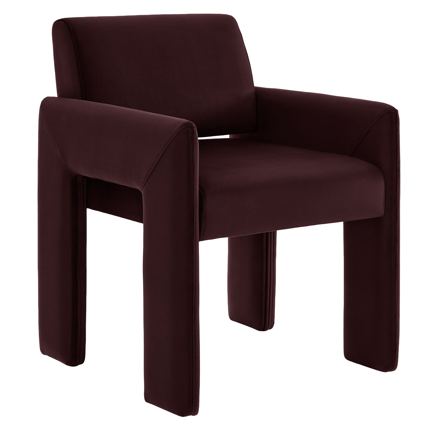 Daven Stain-Resistant Performance Velvet Dining Armchair by Modway