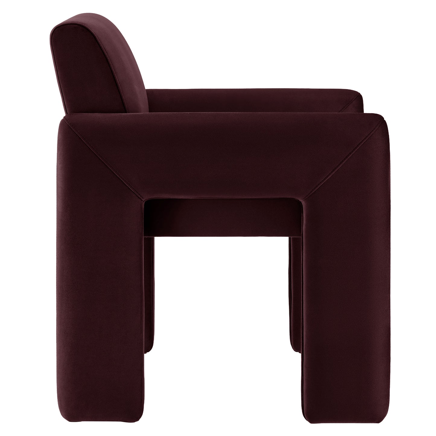 Daven Stain-Resistant Performance Velvet Dining Armchair by Modway