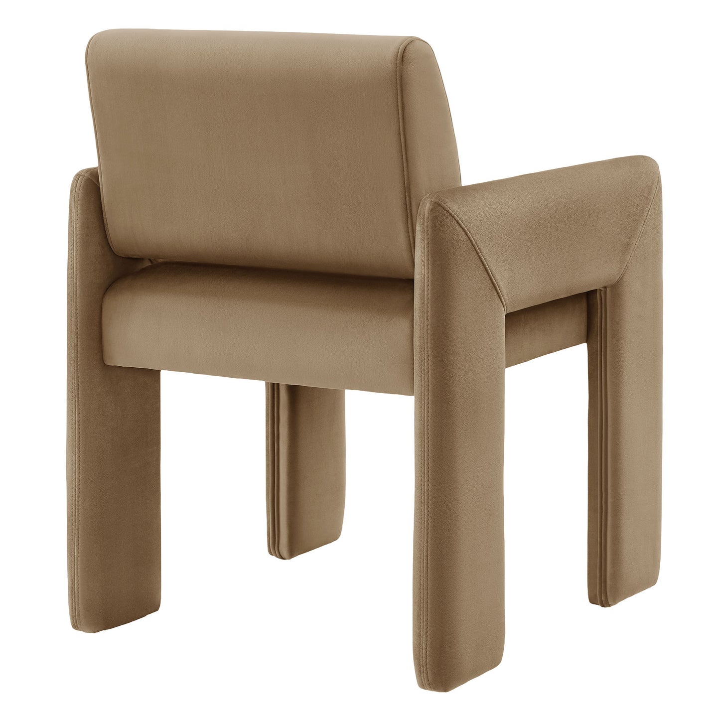 Daven Stain-Resistant Performance Velvet Dining Armchair by Modway