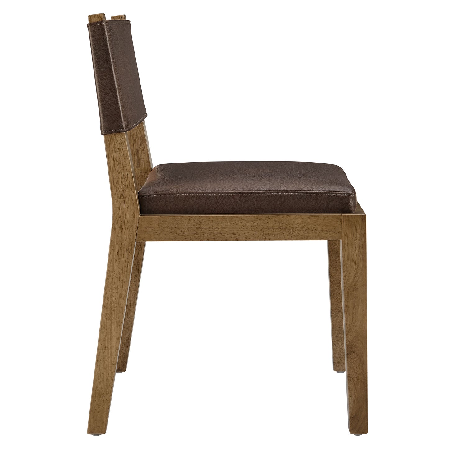 Calder Vegan Leather Dining Side Chair by Modway
