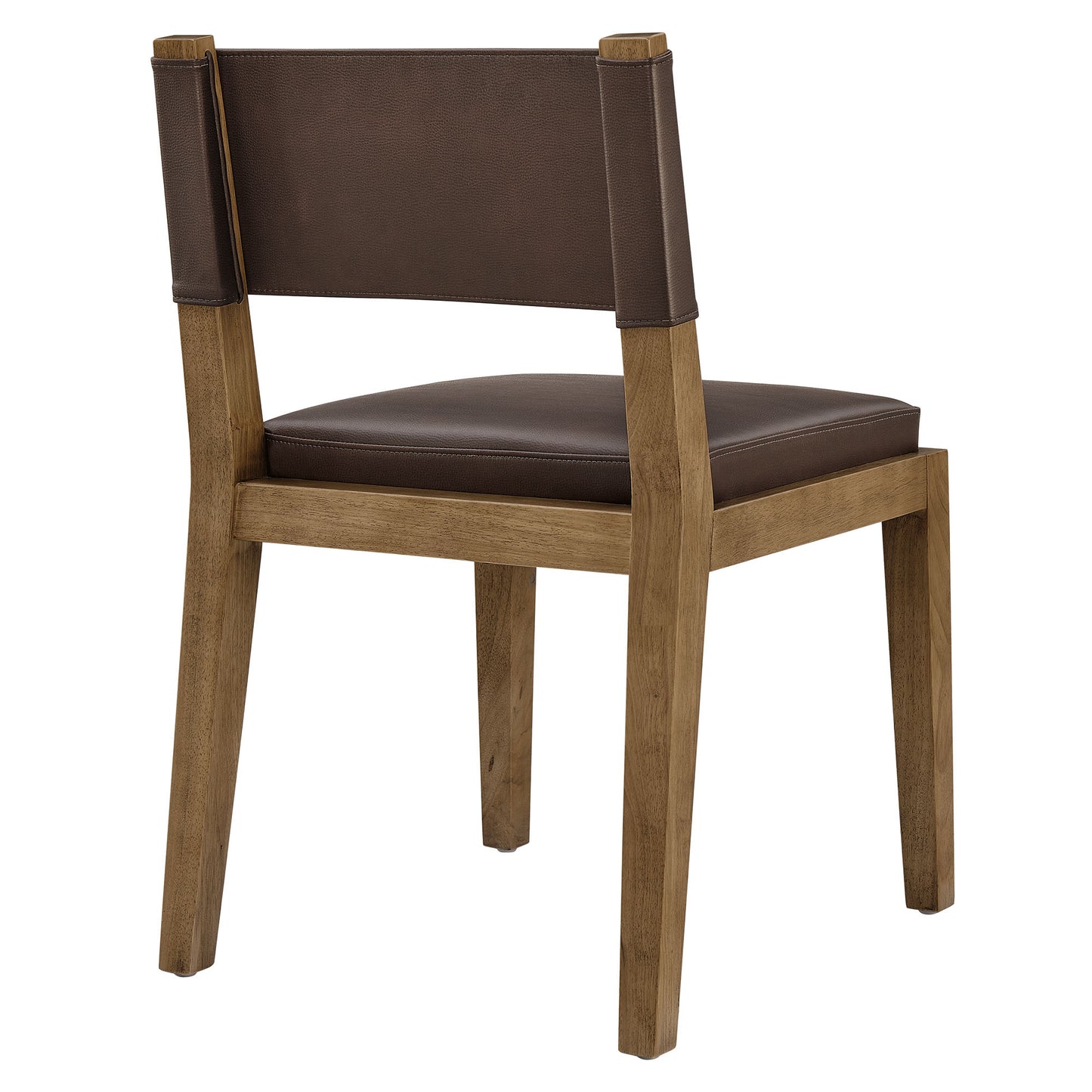 Calder Vegan Leather Dining Side Chair by Modway