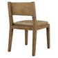 Calder Vegan Leather Dining Side Chair by Modway