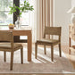 Calder Vegan Leather Dining Side Chair by Modway