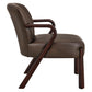Arden Faux Leather Upholstered Accent Armchair by Modway