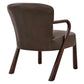Arden Faux Leather Upholstered Accent Armchair by Modway