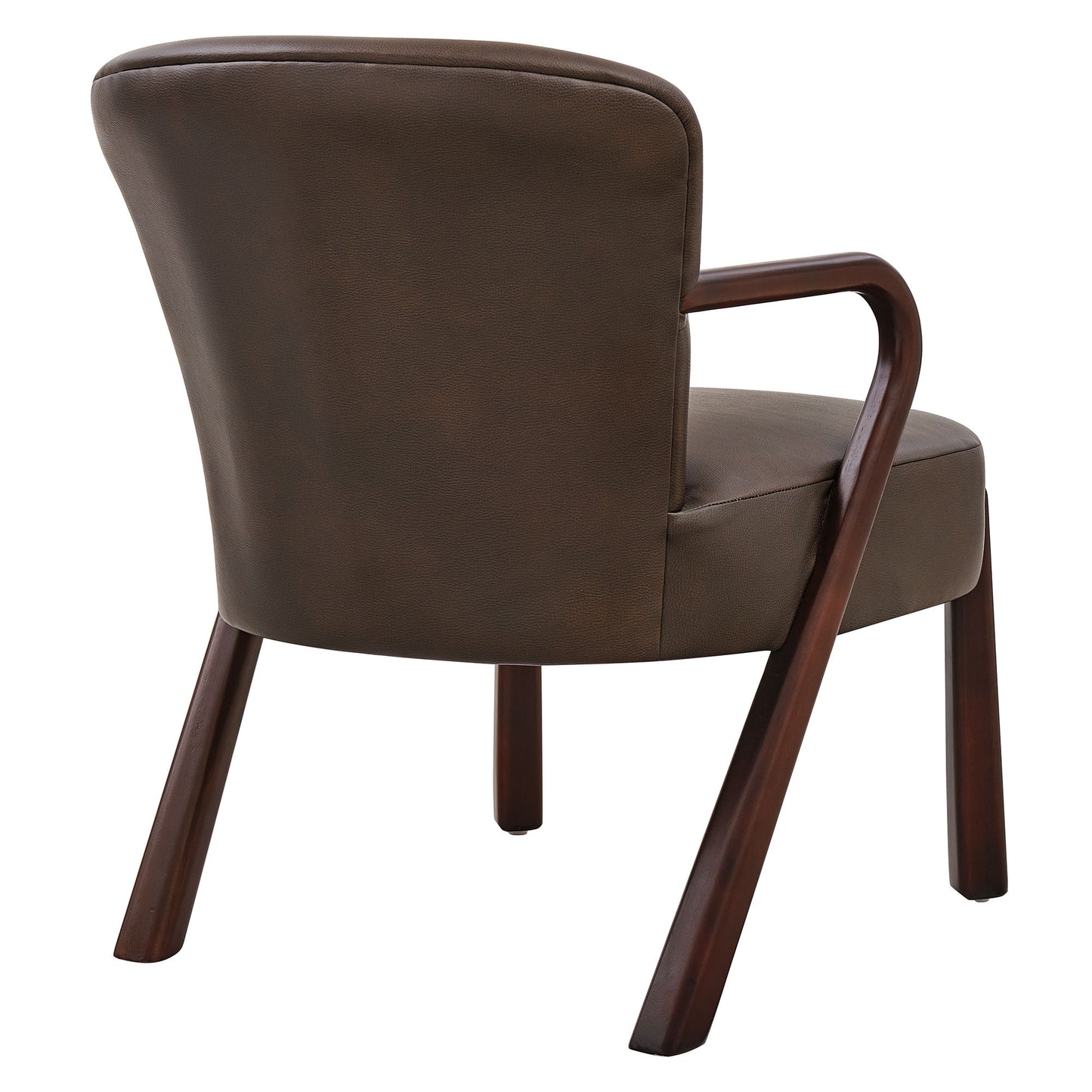 Arden Faux Leather Upholstered Accent Armchair by Modway