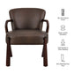 Arden Faux Leather Upholstered Accent Armchair by Modway