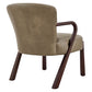 Arden Faux Leather Upholstered Accent Armchair by Modway