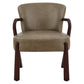 Arden Faux Leather Upholstered Accent Armchair by Modway