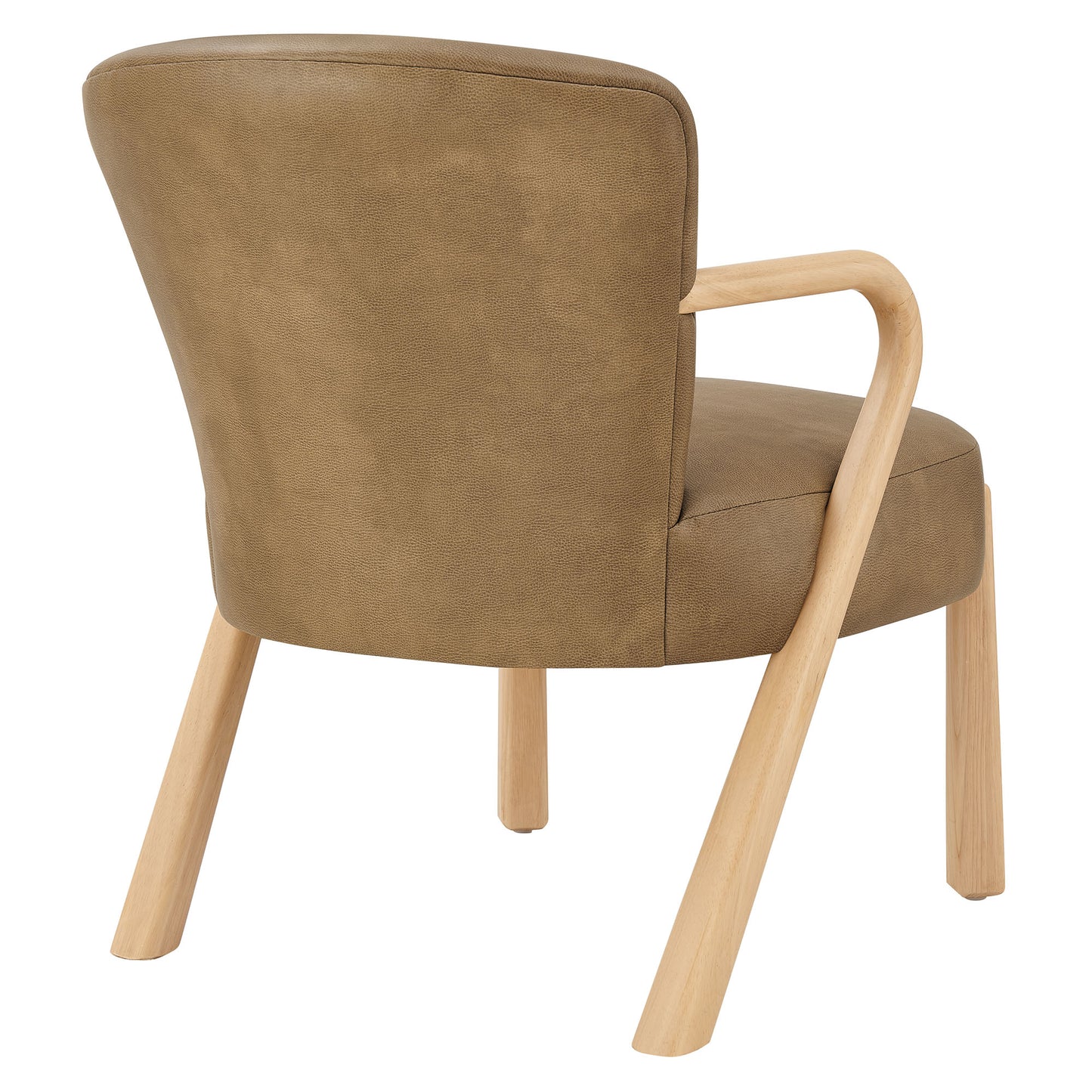 Arden Faux Leather Upholstered Accent Armchair by Modway