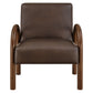 Lunet Faux Leather Upholstered Accent Chair by Modway