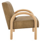 Lunet Faux Leather Upholstered Accent Chair by Modway