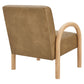 Lunet Faux Leather Upholstered Accent Chair by Modway