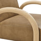 Lunet Faux Leather Upholstered Accent Chair by Modway