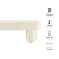 Mossi 52-Inch Oval Boucle Fabric Bench by Modway