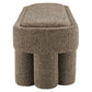 Mossi 52-Inch Oval Boucle Fabric Bench by Modway