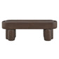 Mossi 52-Inch Oval Vegan Leather Bench by Modway