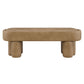 Mossi 52-Inch Oval Vegan Leather Bench by Modway