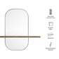 Solstice Large Oval Mirror by Modway