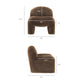 Mina Faux Fur Accent Chair by Modway