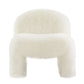 Mina Faux Fur Accent Chair by Modway