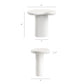 Elowen Outdoor Patio Side Table by Modway