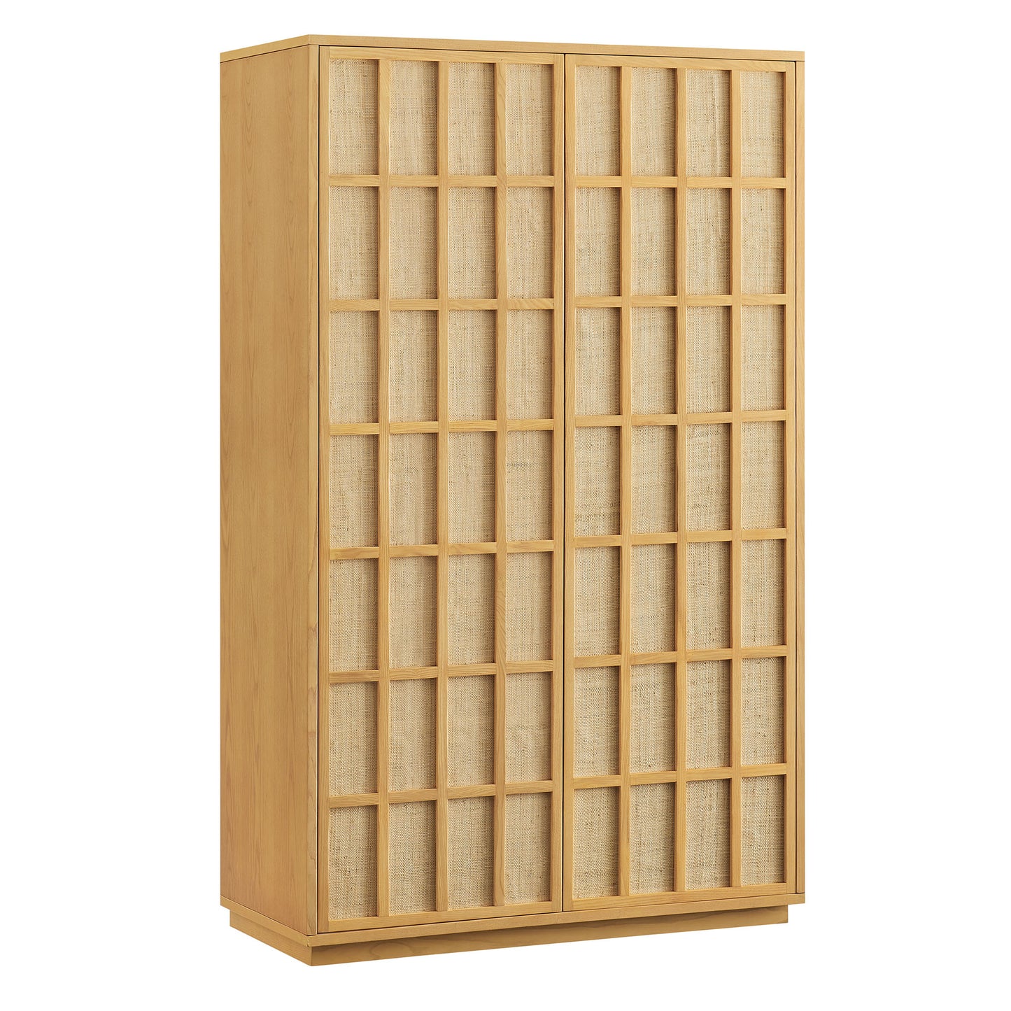 Aiko 64 Inch Tall Japandi Storage Cabinet by Modway