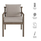 Eleni Outdoor Patio Teak Wood Rope Dining Chair by Modway