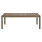 Eleni 89-Inch Outdoor Patio Teak Wood Dining Table by Modway