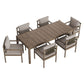Eleni 7 Piece Outdoor Patio Teak Wood Dining Set by Modway