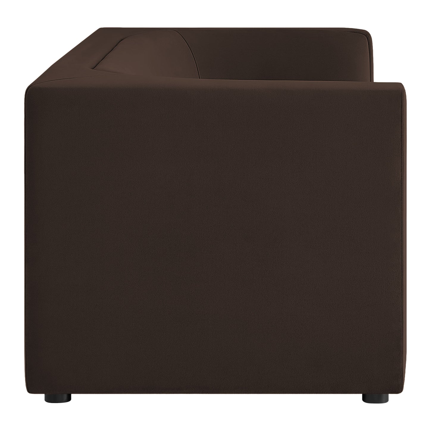 Hilda 86" Curved Back Performance Velvet Sofa by Modway
