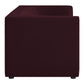 Hilda 86" Curved Back Performance Velvet Sofa by Modway