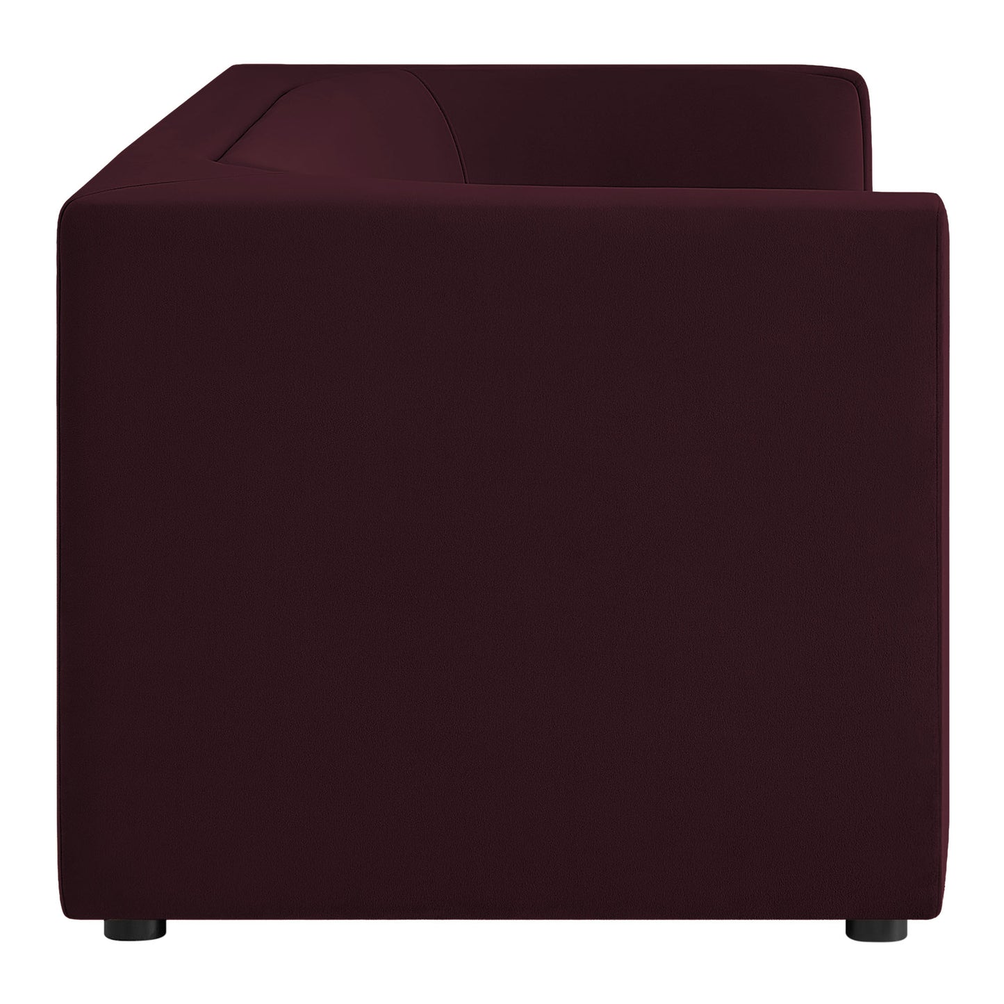 Hilda 86" Curved Back Performance Velvet Sofa by Modway
