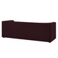 Hilda 86" Curved Back Performance Velvet Sofa by Modway