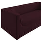 Hilda 86" Curved Back Performance Velvet Sofa by Modway