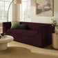 Hilda 86" Curved Back Performance Velvet Sofa by Modway