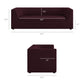 Hilda 86" Curved Back Performance Velvet Sofa by Modway