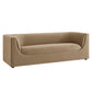 Hilda 86" Curved Back Performance Velvet Sofa by Modway