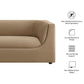 Hilda 86" Curved Back Performance Velvet Sofa by Modway