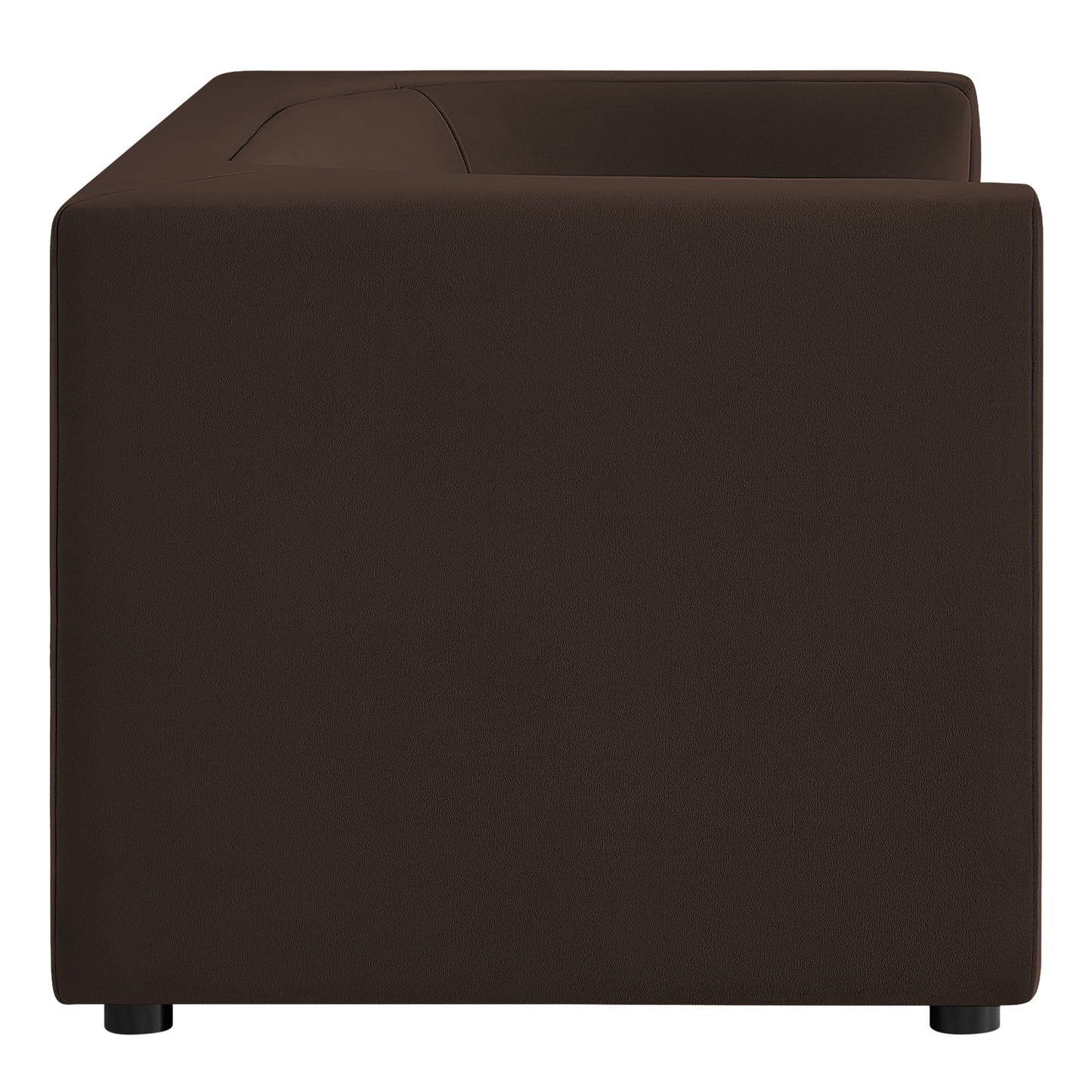 Hilda 67" Curved Back Performance Velvet Loveseat by Modway