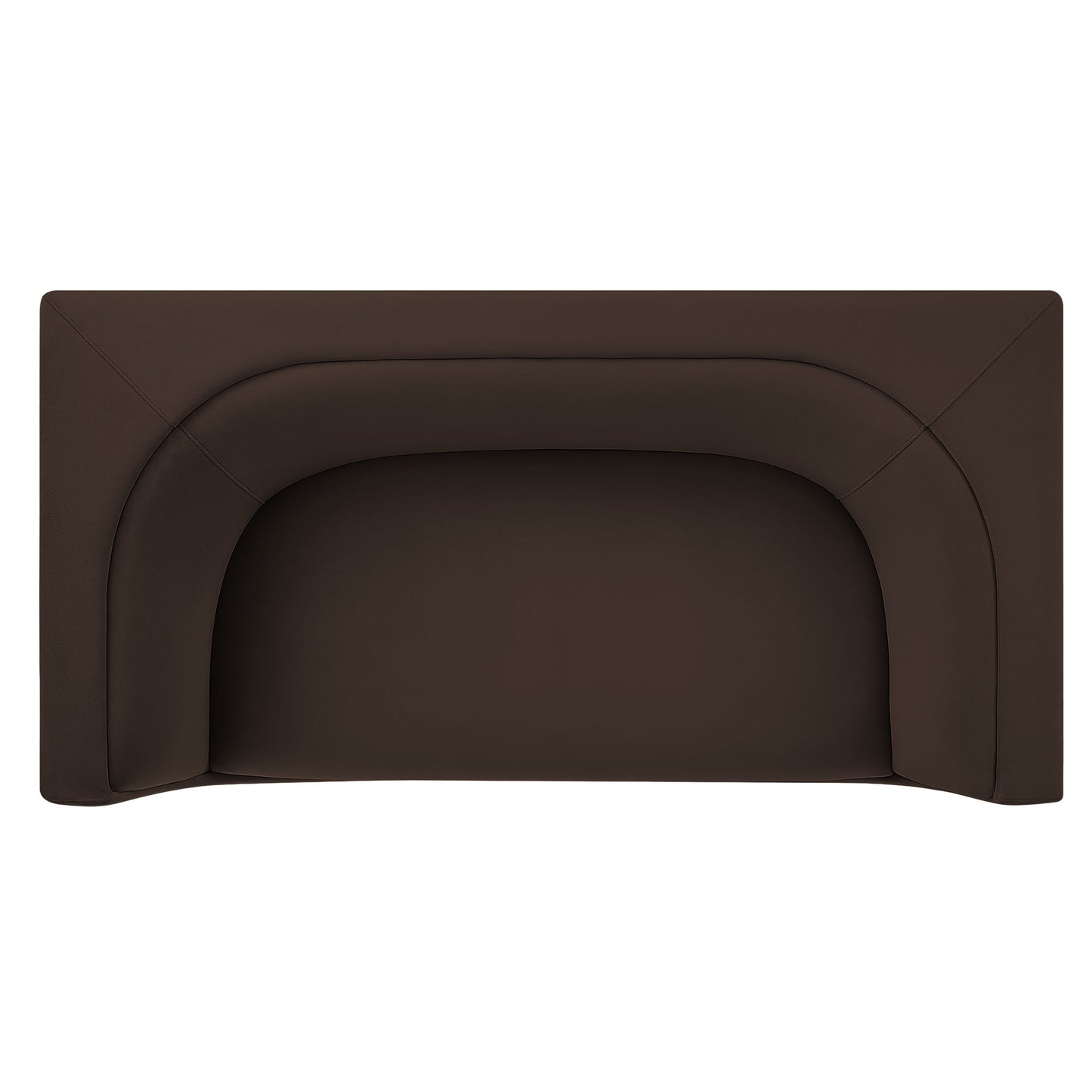 Hilda 67" Curved Back Performance Velvet Loveseat by Modway